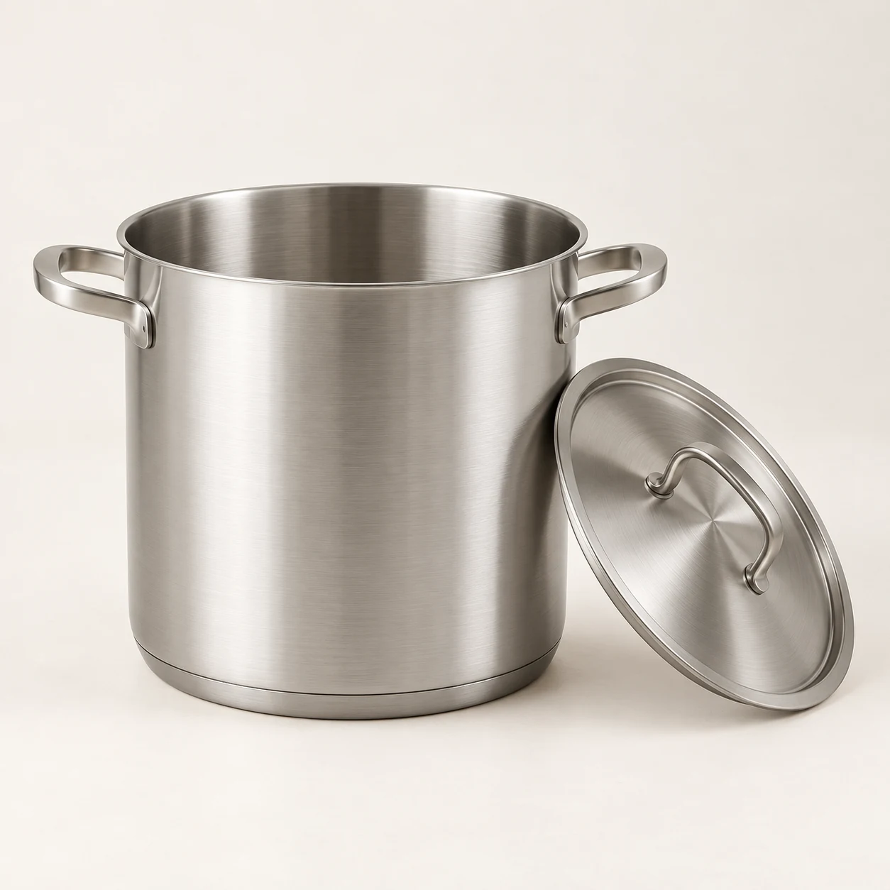 Stainless Steel Stockpot — 1 stockpot + 1 lid